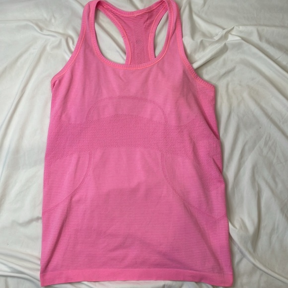 Lululemon Pink Swiftly Tech Tank Sz 8 - Picture 2 of 4